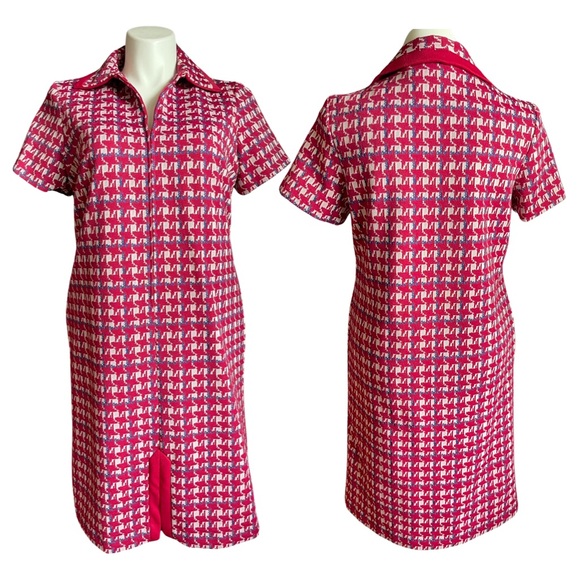 VINTAGE POLYESTER KNIT DRESS - Picture 6 of 11